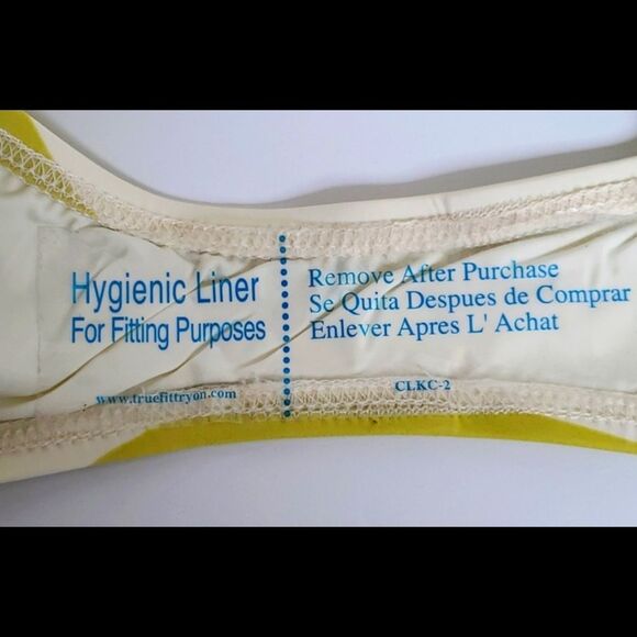 NWT Dippin Daisy’s lime green striped one piece swimming suit - Picture 6 of 7